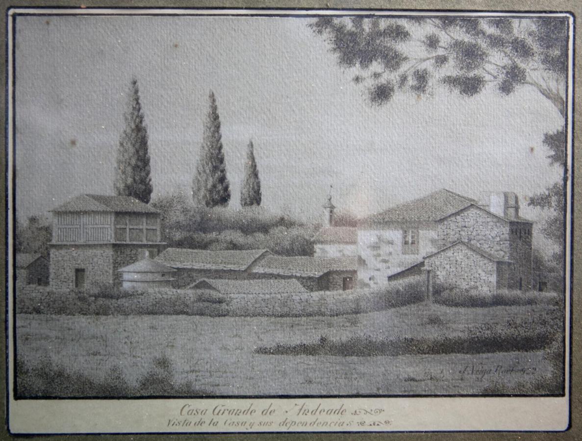 منزل الضيف Pazo De Andeade المظهر الخارجي الصورة